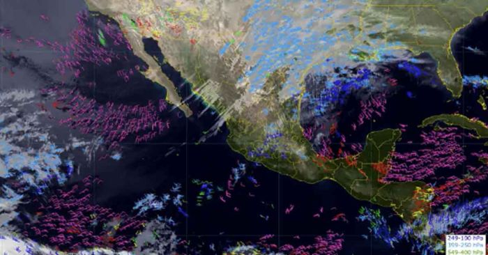 Pronostican vientos fuertes en gran parte de México