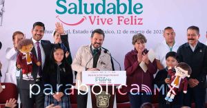 Arranca la Estrategia nacional Vive saludable, vive feliz en casi 8 mil escuelas del Edomex