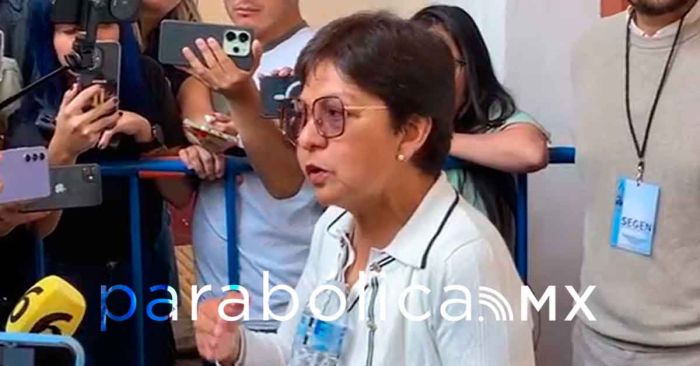 Ofrece Lilia Cedillo respeto a contendientes por la Rectoría BUAP