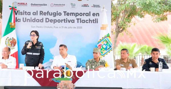 Reconoce Laura Velázquez preparativos de Puebla ante Contingencia Volcánica