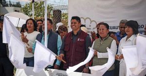 Mejora Omar Muñoz la infraestructura básica de Cuautlancingo