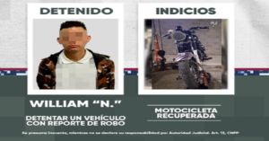 Conducía un vehículo robado en la colonia La Playa, ya está detenido