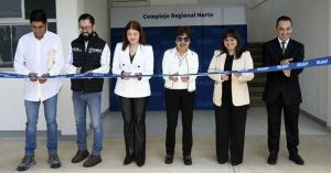 Inaugura Lilia Cedillo edificio para nivel medio superior en el Complejo Regional Norte