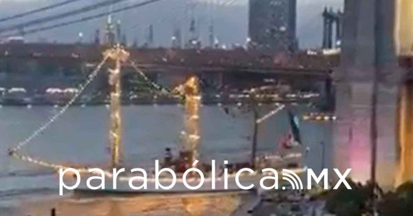 Iniciar&aacute; la Marina indagatoria por el accidente del Buque Cuauht&eacute;moc en Nueva York