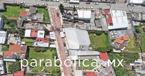 Entrega Omar Muñoz reconstrucción de la avenida México-Puebla