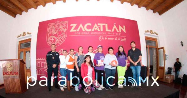 Colabora ayuntamiento de Zacatl&aacute;n en empoderamiento y seguridad de las mujeres