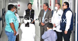 Regresa Juan Diego a casa tras un exitoso trasplante en el Hospital para la Niñez Poblana