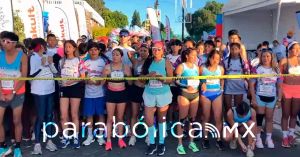 Encabeza Lupita Cuautle la carrera “Corre por las Juventudes, San Andrés Cholula 2025”
