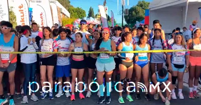 Encabeza Lupita Cuautle la carrera “Corre por las Juventudes, San Andrés Cholula 2025”