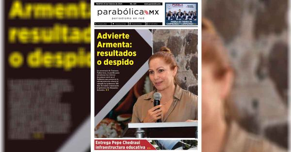 Checa la edici&oacute;n PDF de este martes 25 de febrero