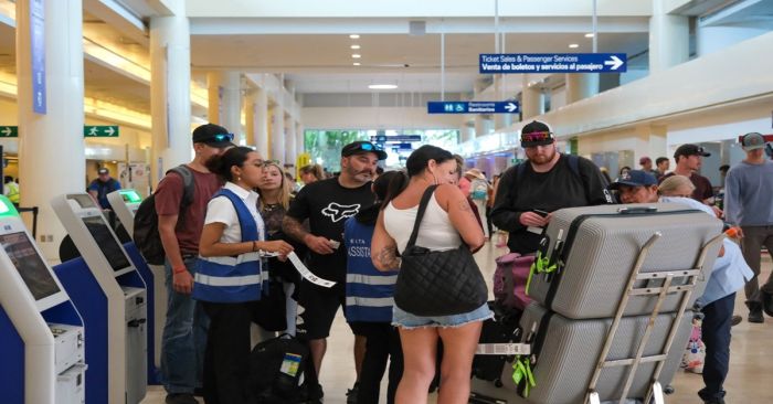 Llegaron a M&eacute;xico 9 millones de turistas internacionales v&iacute;a a&eacute;rea de enero a junio