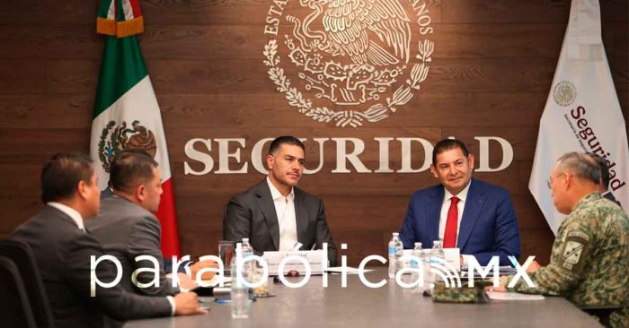 Destaca Harfuch colaboración de Armenta para desarticular red criminal en seguridad pública