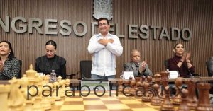 Fomenta Congreso del Estado la pr&aacute;ctica del ajedrez en la ni&ntilde;ez y las juventudes poblanas