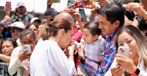 Inauguran Sheinbaum y Armenta torres de cardiología y oncología pediátrica en Puebla