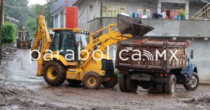 Permitió la maquinaria en territorio respuesta inmediata a municipios afectados: Armenta