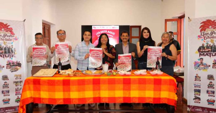 Presenta gobierno de Cholula la Exposici&oacute;n Gastron&oacute;mica del Chile en Nogada