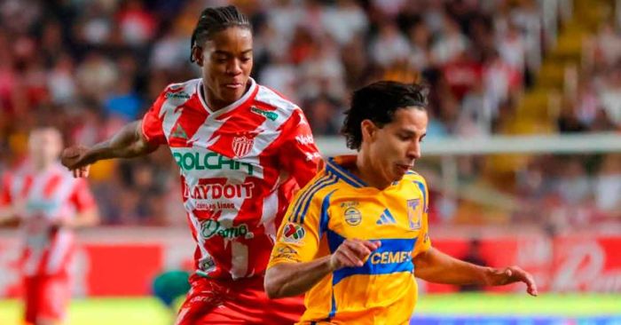 Empatan Necaxa y Tigres en Aguascalientes