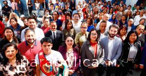 Entrega Tonantzin Fernández apoyos económicos del programa &quot;Escuchando a Cholula&quot;