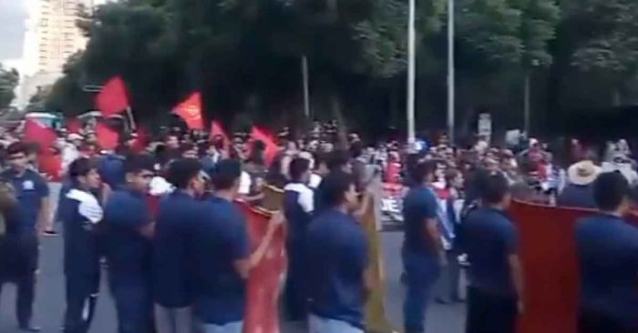 Reportan saldo blanco en tercera marcha contra la gentrificación de CDMX
