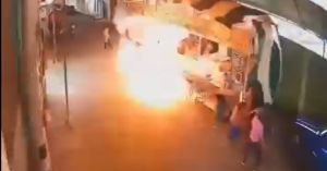 Genera pánico la explosión de un tanque de gas en Zaragoza