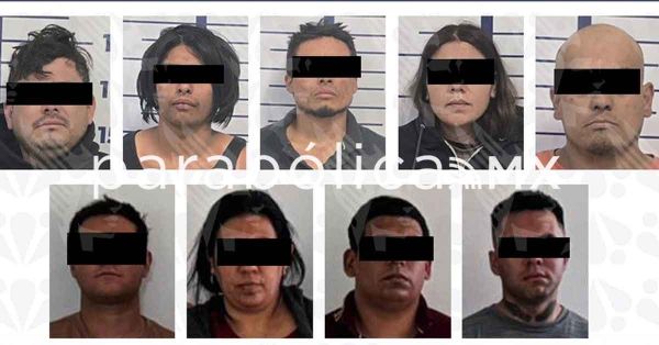 Captura FGE a 9 personas con armas, cartuchos, droga y efectivo; 4 en Lomas de Angel&oacute;polis