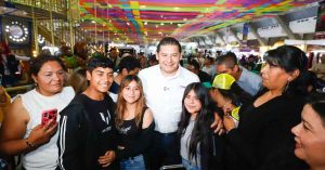 Visitan familias del interior del estado la Feria de Puebla 2025