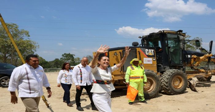 Inician en Tabasco las obras para la carretera Macuspana-Escárcega