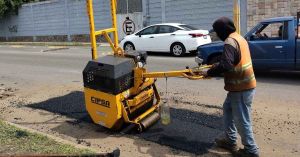 Tapa ayuntamiento de Puebla más de 57 mil baches