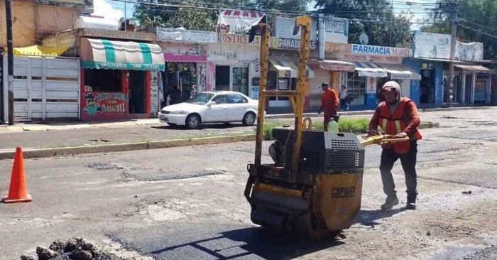 Intervendr&aacute;n 19 vialidades por campa&ntilde;a de bacheo en la capital