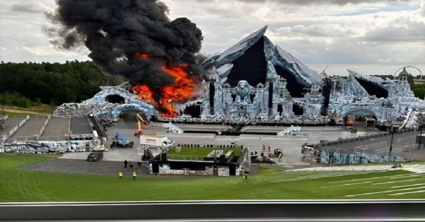 Se incendia el set principal de Tomorrowland