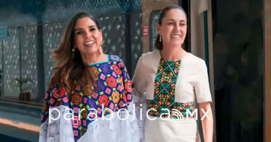 Supervisa Sheinbaum el Tren Maya de larga distancia