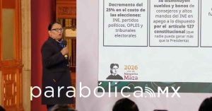 Presenta Rosa Icela Rodr&iacute;guez 10 puntos y cuatro ejes de la Reforma Electoral