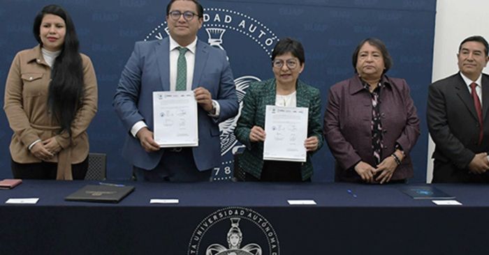 Signan convenio la BUAP y el Centro de Conciliaci&oacute;n Laboral del estado de Puebla