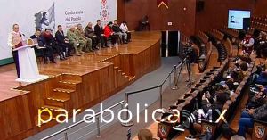 &ldquo;No queremos m&aacute;s Garc&iacute;as Lunas&rdquo;, lanza Sheinbaum desde Puebla