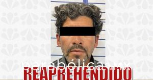 Reaprehende FGE a sujeto que ocasion&oacute; un accidente vial en Tehuac&aacute;n