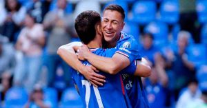 Golea Cruz Azul a San Luis en el Cuauht&eacute;moc