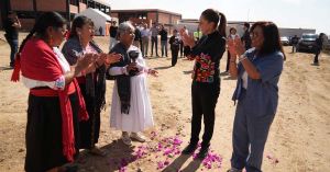 Supervisa Sheinbaum avances en construcci&oacute;n de Universidad Rosario Castellanos en Teolocholco, Tlaxcala