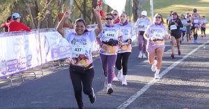 Participan m&aacute;s de 3 mil corredoras en "Mujeres y la Igualdad"