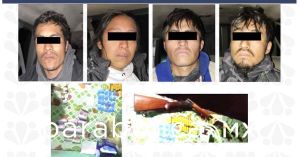 Desarticula FGE a banda delictiva dedicada al narcomenudeo y robos en San Salvador El Verde