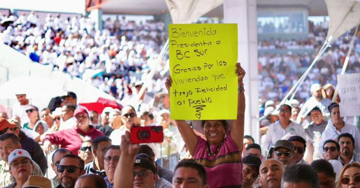 Realiz&oacute; Sheinbaum gira por Sinaloa y Baja California Sur