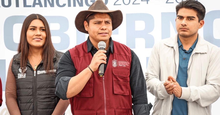 Entrega Omar Mu&ntilde;oz nueva obra en San Isidro