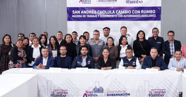 Refrendan comunidades de San Andr&eacute;s Cholula uni&oacute;n