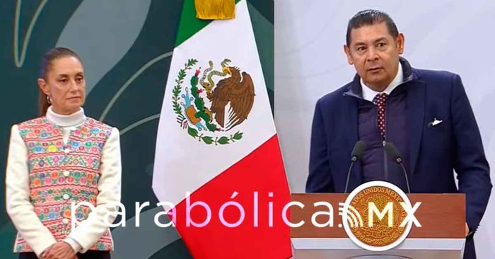 &ldquo;Gracias por estar pendiente de lo que sucede en Puebla&rdquo;: Armenta a Sheinbaum