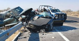 Accidente en la Siglo XXI deja 4 muertos