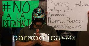 Rechaza Pegasso, el polic&iacute;a luchador, acusaciones de violencia familiar