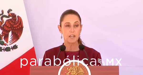 Destaca Sheinbaum papel del Ej&eacute;rcito ante amenazas a la soberan&iacute;a