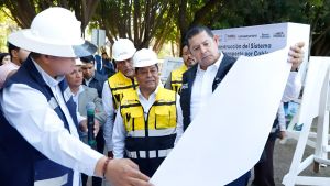 Supervisa Armenta las obras de construcci&oacute;n del Cableb&uacute;s