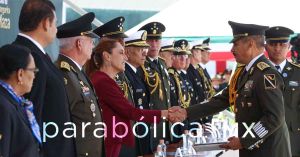 Reconoce Sheinbaum papel de las mujeres en el Ej&eacute;rcito Mexicano