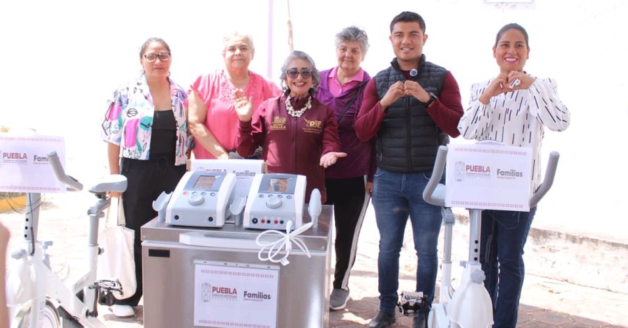 Fortalece DIF Municipal de San Pedro Cholula el Centro de Rehabilitaci&oacute;n Integral con nuevo equipamiento