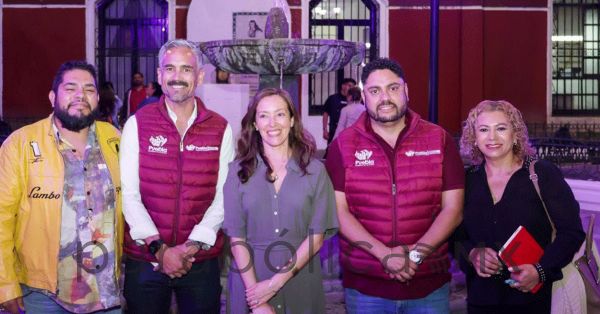 Entrega Gobierno de Pepe Chedraui fuente del Parque Sor Juana In&eacute;s de la Cruz